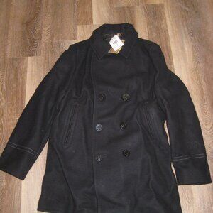 Cockpit USA Admiral USN Peacoat Navy USA Made Dark Navy